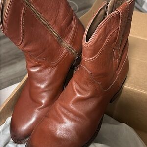 Brown Leather Cowboy Boots Tecovas